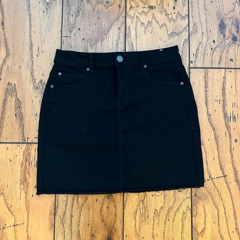 Garage high-rise Jean skirt